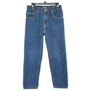 French Toast Denim Boy’s Straight Leg Dark Wash Jeans Size 8